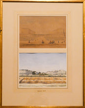 Load image into Gallery viewer, Framed Antique and Vintage Watercolours of Brighton - Adelaide Court