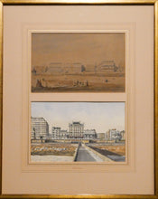Load image into Gallery viewer, Framed Antique and Vintage Watercolours of Brighton - Bedford Square