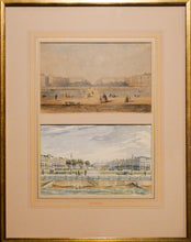 Load image into Gallery viewer, Framed Antique and Vintage Watercolours of Brighton - Brunswick Square
