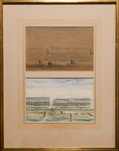 Load image into Gallery viewer, Framed Antique and Vintage Watercolours of Brighton - Brunswick Terrace West