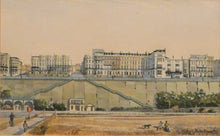 Load image into Gallery viewer, Framed Antique and Vintage Watercolours of Brighton - Eastern Terrace
