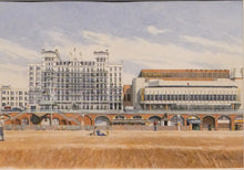 Load image into Gallery viewer, Framed Antique and Vintage Watercolours of Brighton - Site of the Grand Hotel