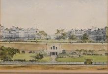 Load image into Gallery viewer, Framed Antique and Vintage Watercolours of Brighton - Lewes Crescent
