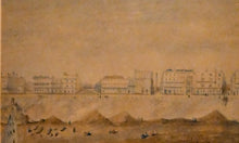 Load image into Gallery viewer, Framed Antique and Vintage Watercolours of Brighton - Lower Rock Gardens