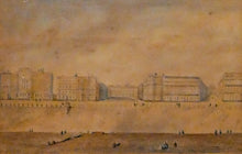 Load image into Gallery viewer, Framed Antique and Vintage Watercolours of Brighton - Marine Square