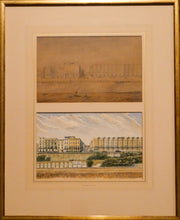 Load image into Gallery viewer, Framed Antique and Vintage Watercolours of Brighton - Percival Terrace
