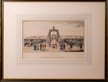 Load image into Gallery viewer, Interior View of the Brighton Chain Pier - Antique Aquatint 1829
