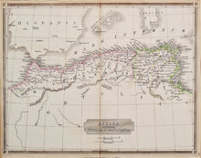 Load image into Gallery viewer, Africa Propria Numidia et Mauritania - Antique Map circa 1835