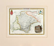Load image into Gallery viewer, Devonshire - Antique Map by T Moule circa 1848