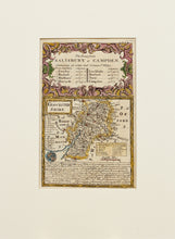 Load image into Gallery viewer, The Road from Salisbury to Campden - Antique Map by Owen/Bowen circa 1720