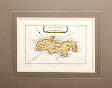 Load image into Gallery viewer, Isle de la Martinique - Antique Map of Martinique circa 1750