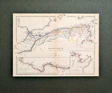 Load image into Gallery viewer, Mauritania Numidia and Africa - Antique Map 1856