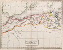 Load image into Gallery viewer, Mauritania Numidia et Africa Propria - Antique Map circa 1836