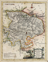 Load image into Gallery viewer, A New Map of Huntingdonshire - Antique Map by Thomas Kitchin circa 1764