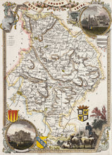 Load image into Gallery viewer, Huntingdonshire - Antique Map by Thomas Moule circa 1842