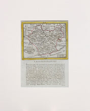 Load image into Gallery viewer, Leicestershire - Antique Map by Seller/Grose 1694 - 1787