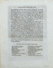 Load image into Gallery viewer, Leicestershire - Antique Map by Seller/Grose 1694 - 1787