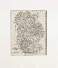Load image into Gallery viewer, Lincolnshire - Antique Map by John Cary 1793