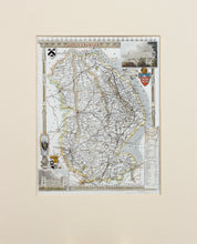 Load image into Gallery viewer, Lincolnshire - Antique Map by Thomas Moule circa 1848
