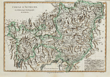 Load image into Gallery viewer, Cercle dAutriche - Antique Map circa 1780
