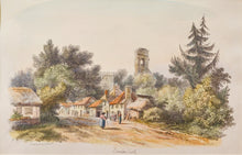 Load image into Gallery viewer, Bramber Castle - Antique Lithograph circa 1850s