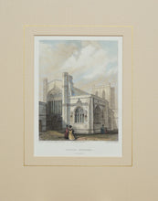 Load image into Gallery viewer, Chester Cathedral South West View - Antique Steel Engraving circa 1842