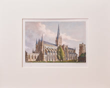 Load image into Gallery viewer, Chichester Cathedral - Antique Steel Engraving circa 1834