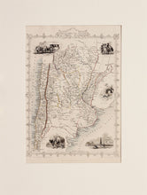 Load image into Gallery viewer, Chili and La Plata - Antique Map circa 1851