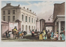 Load image into Gallery viewer, Freemasons' Hall, Plymouth - Antique Steel Engraving, circa 1830