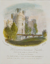 Load image into Gallery viewer, Hurstmonceaux Castle - Antique Steel Engraving circa 1870