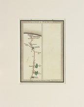 Load image into Gallery viewer, London to Worthing - Antique Map by Edward Mogg circa 1816