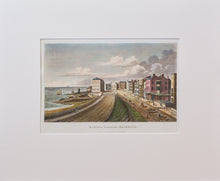 Load image into Gallery viewer, Marine Parade Brighton - Antique Aquatint circa 1829