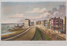 Load image into Gallery viewer, Marine Parade Brighton - Antique Aquatint circa 1829