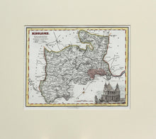 Load image into Gallery viewer, Middlesex - Antique Map by Fullarton circa 1848