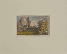 Load image into Gallery viewer, The South Dungeon of Pevensey Castle - Antique Aquatint circa 1820s