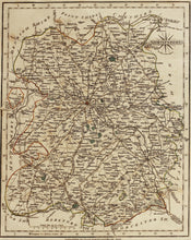 Load image into Gallery viewer, Shropshire - Antique Map by John Cary 1793