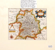 Load image into Gallery viewer, Shropshire - Antique Map by William Hole 1610