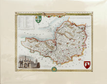 Load image into Gallery viewer, Somersetshire - Antique Map by Thomas Moule circa 1848