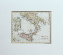 Load image into Gallery viewer, South Italy - Antique Map circa 1836