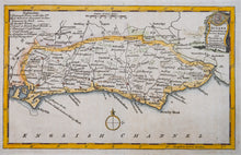 Load image into Gallery viewer, Sussex - Antique Map 1749 - 1786 by Kitchin