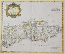 Load image into Gallery viewer, Sussex by Robert Morden - Antique Map 1722