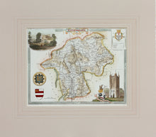 Load image into Gallery viewer, Westmoreland - Antique Map by Thomas Moule circa 1848