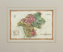 Load image into Gallery viewer, Westmoreland - Antique Map by J Wallis circa 1814