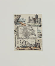 Load image into Gallery viewer, Yorkshire - Antique Map by R Ramble circa 1845