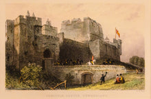 Load image into Gallery viewer, Carlisle Castle Cumberland - Antique Steel Engraving circa 1830
