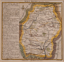 Load image into Gallery viewer, Map of Wiltshire - Antique Map circa 1742
