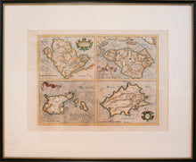 Load image into Gallery viewer, Antique Mercator Map of the Channel Islands, Isle of Wight &amp; Angelsey
