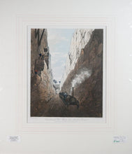 Load image into Gallery viewer, Excavation of Olive Mount 4 Miles from Liverpool - Antique Aquatint 1833

