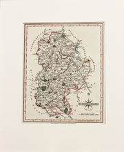 Load image into Gallery viewer, Bedfordshire - Antique Map by J Cary circa 1809

