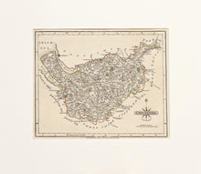 Load image into Gallery viewer, Cheshire - Antique Map by John Cary circa 1793
